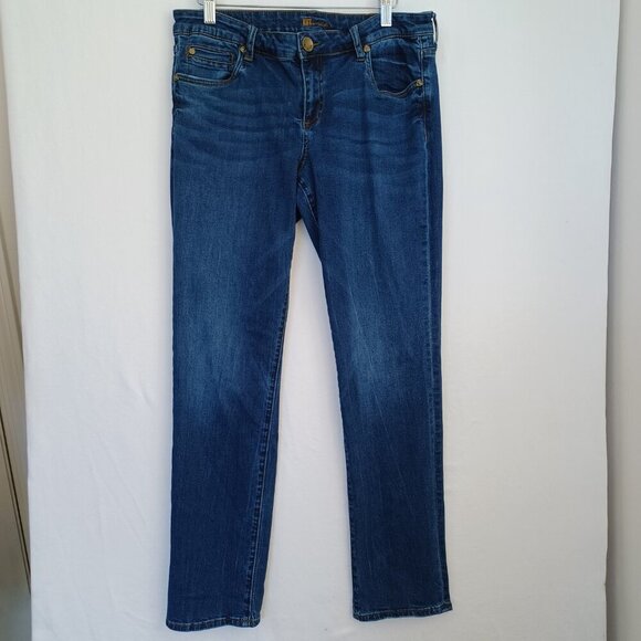 Kut from the Kloth Womens Medium Blue Wash Denim Size 8 - Picture 9 of 14